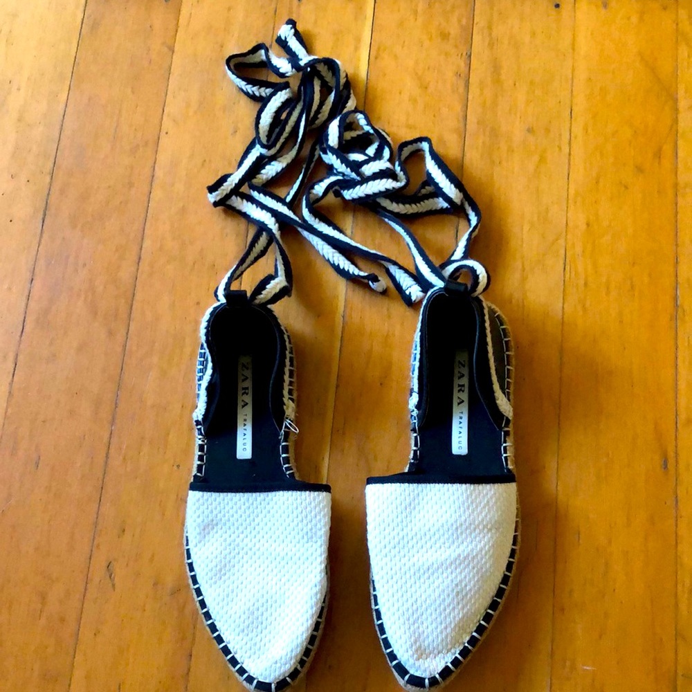 Zara lace ups